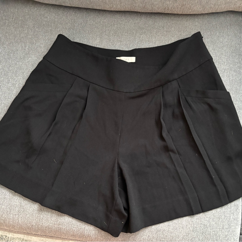 LOFT High Waist Black Women's Shorts